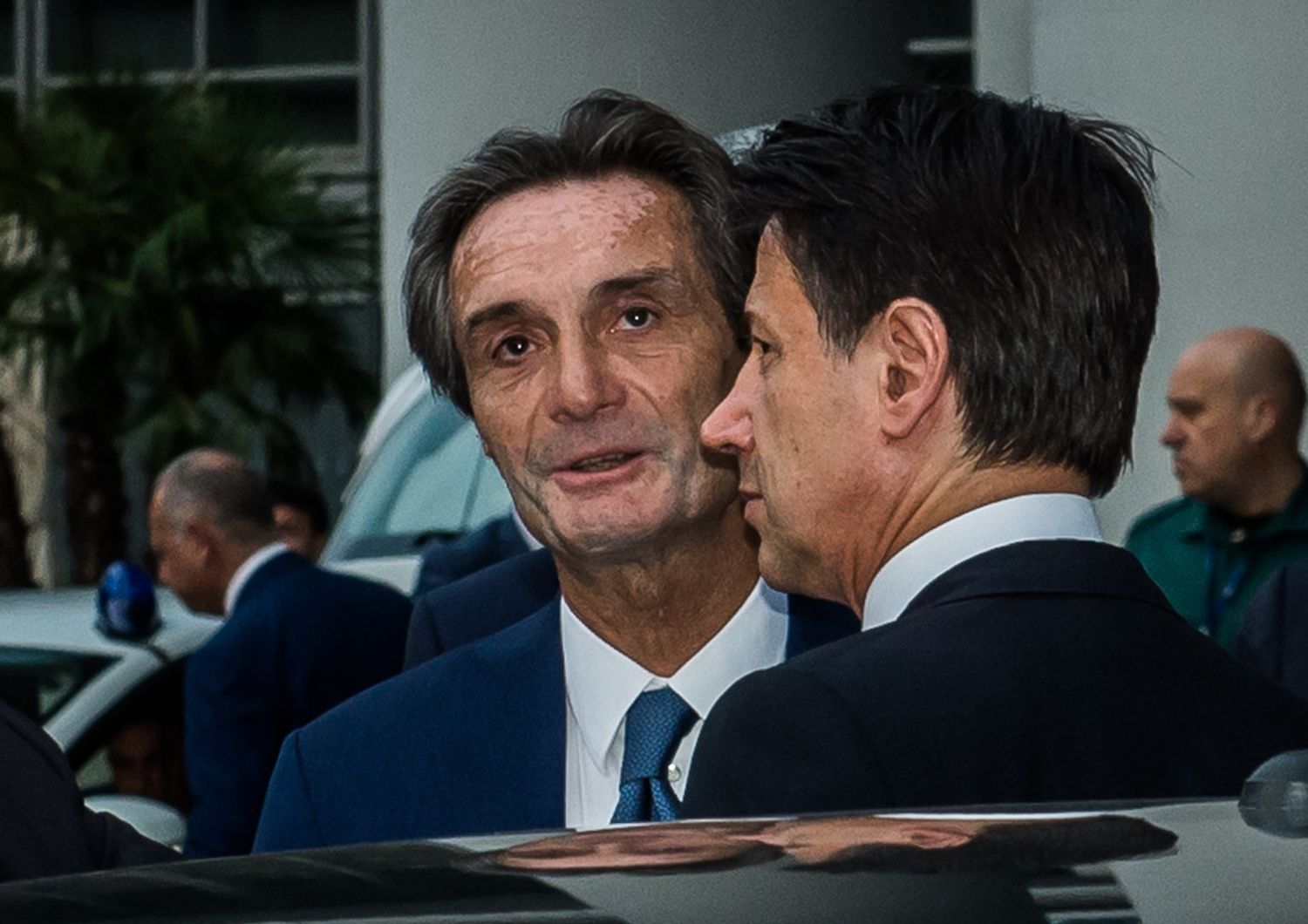 Attilio Fontana e Giuseppe Conte