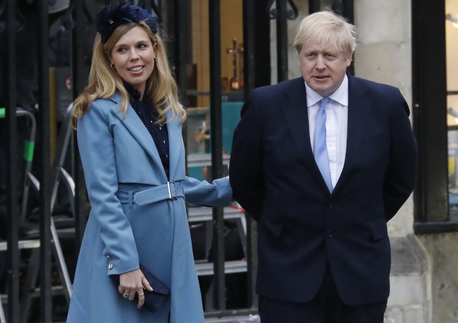 Boris Johnson e la fidanzata Carrie Symonds