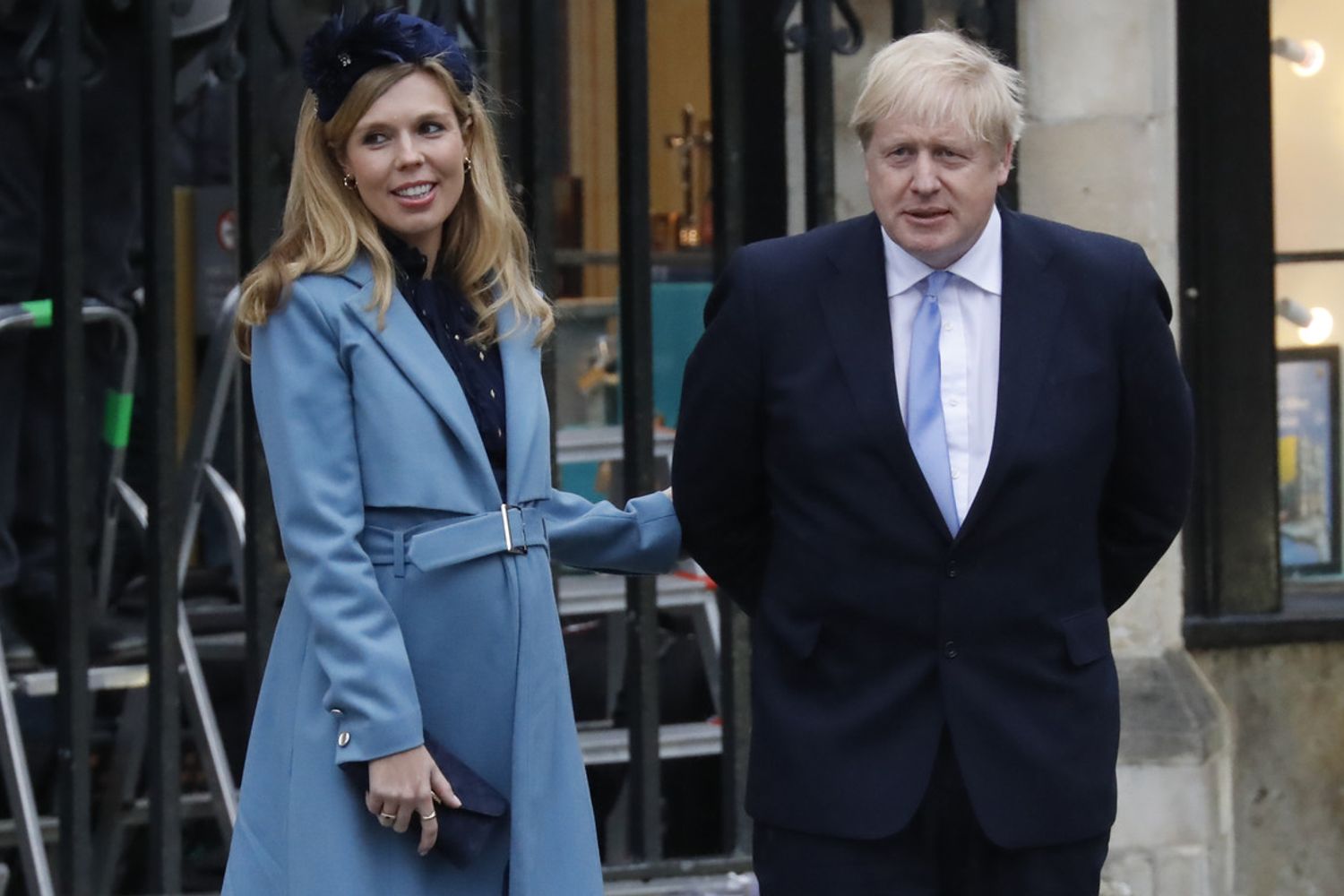 Boris Johnson e la fidanzata Carrie Symonds