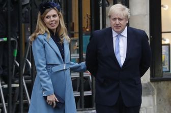 Boris Johnson e la fidanzata Carrie Symonds