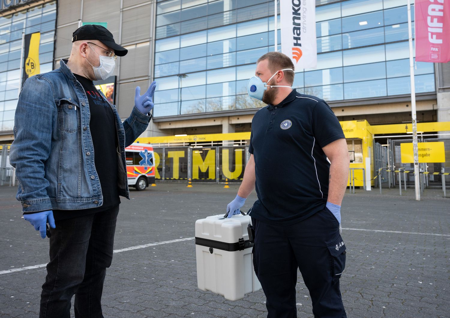 coronavirus covid-19 borussia dortmund&nbsp;vestfalen stadion