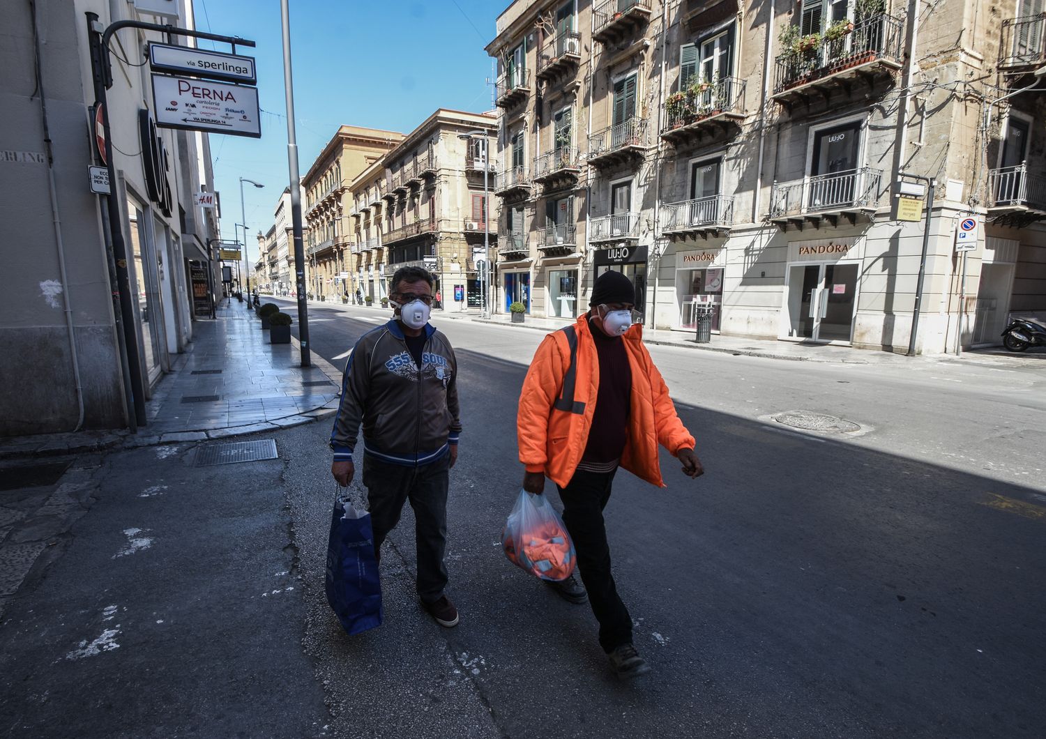 Palermo durante l'emergenza coronavirus
