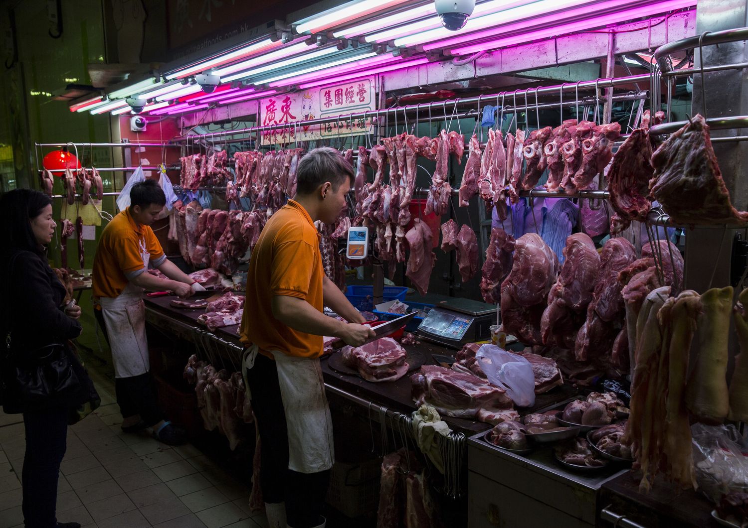 Il mercato di Wan Chai a Hong Kong