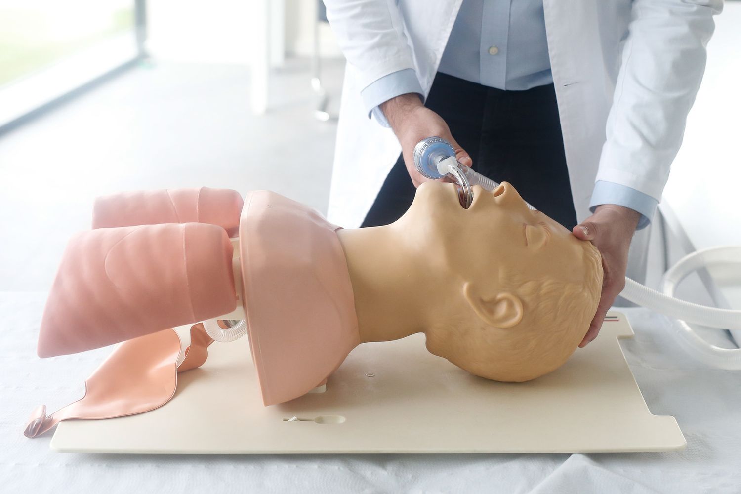 Le prove dell'OxyGEN su un manichino&nbsp;