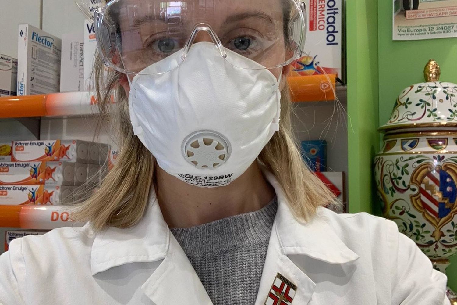 &nbsp;Maria Silvia Calvino Ramaccio, farmacista di Nembro