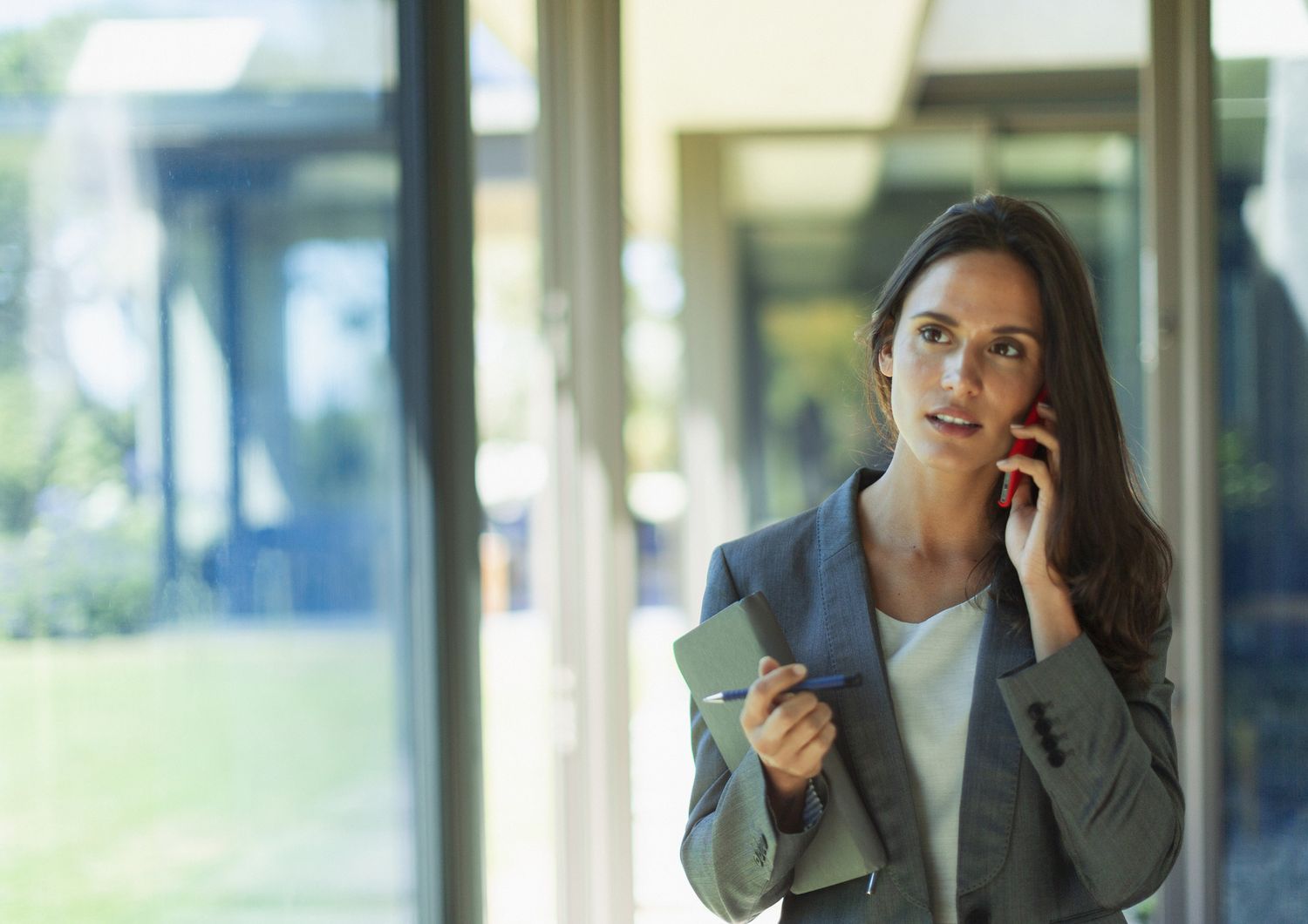 Una donna al lavoro