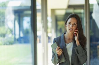 Una donna al lavoro