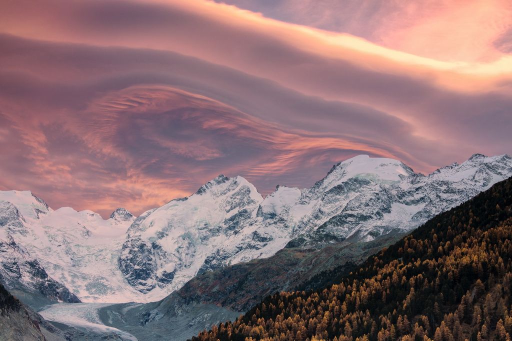 Il ghiacciaio del&nbsp;Morteratsch, in Svizzera