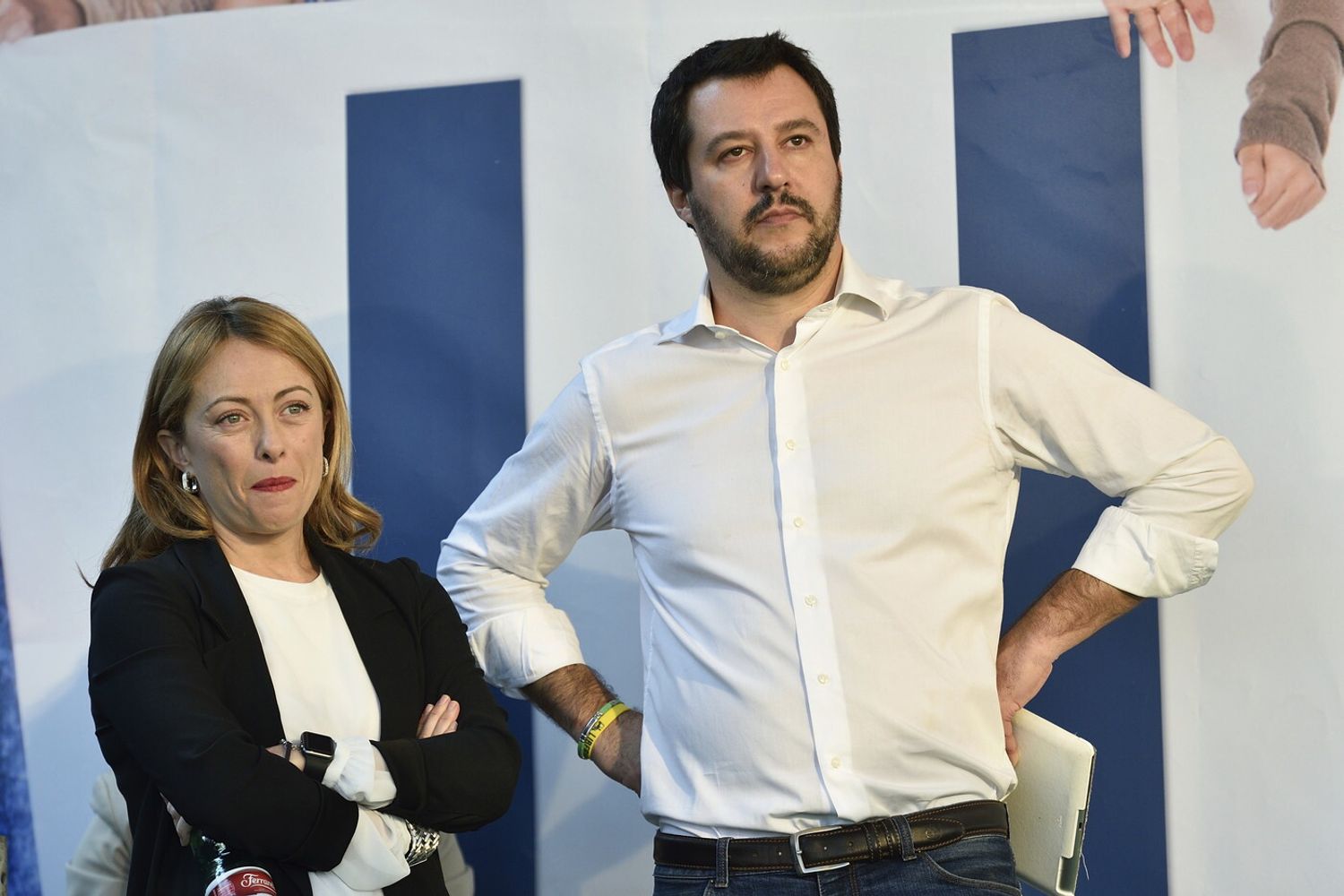 Giorgia Meloni, Matteo Salvini