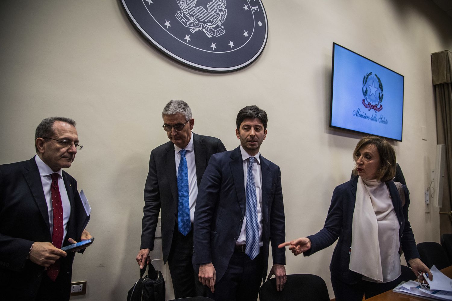 Brusaferro e Speranza