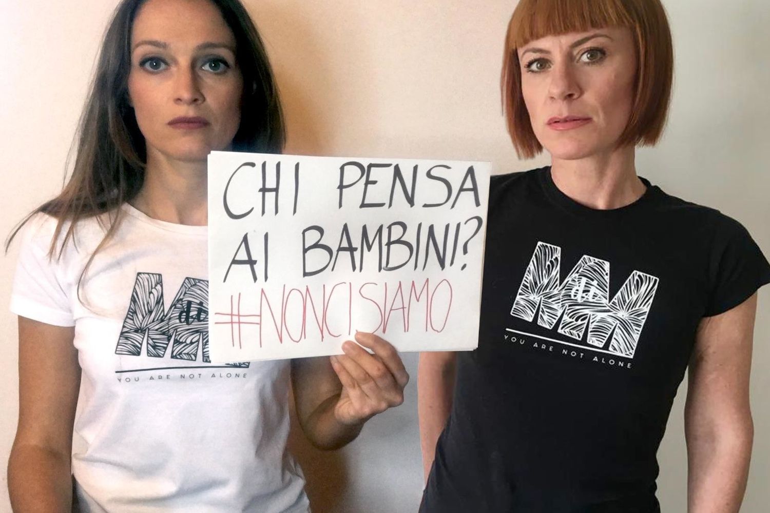 Francesca Fiore a sinistra e Sarah Malnerich a destra
