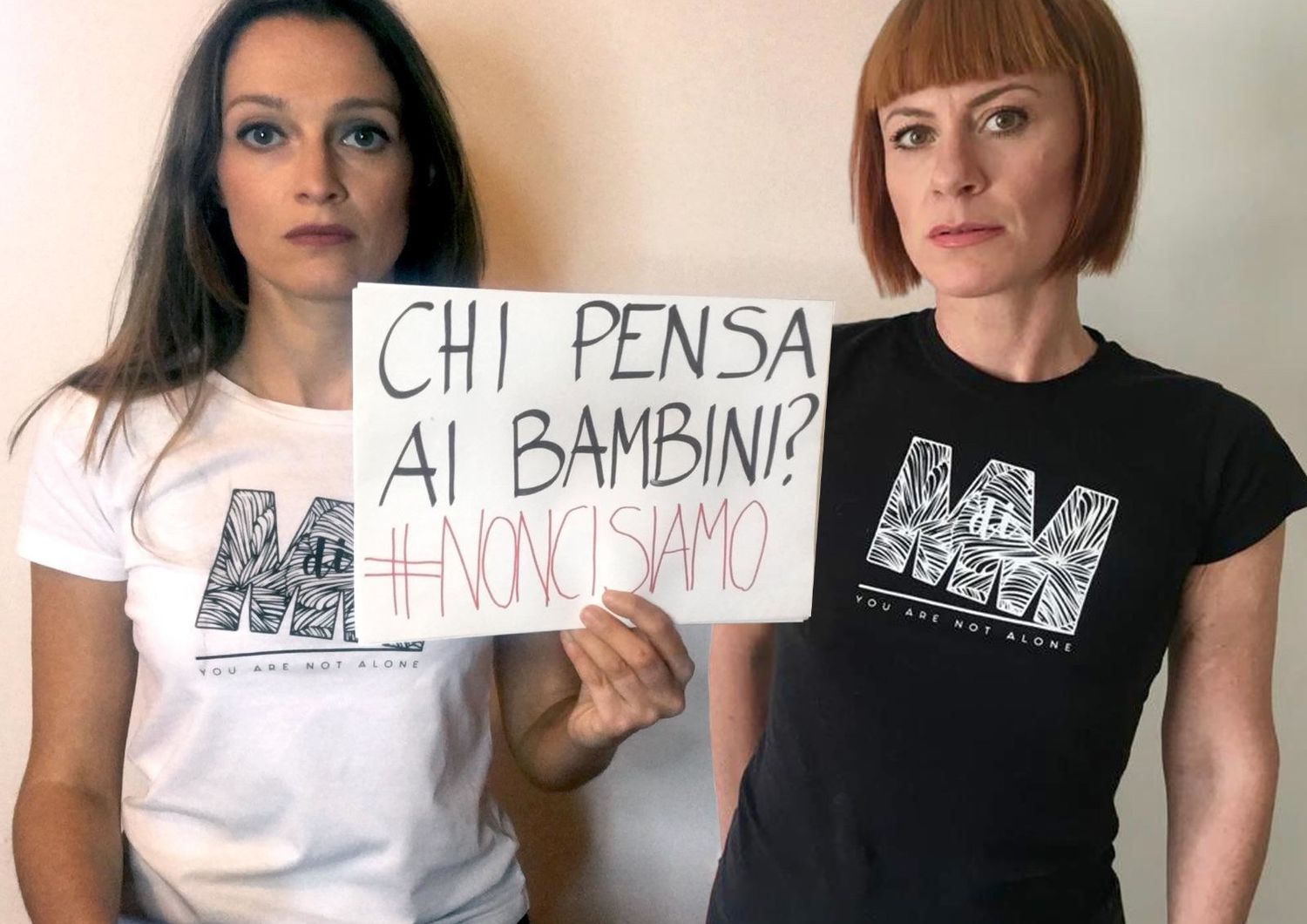 Francesca Fiore a sinistra e Sarah Malnerich a destra