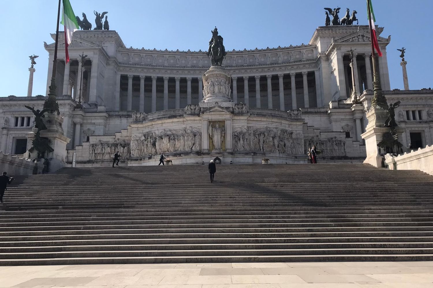 Sergio Matterella, Altare della Patria&nbsp;