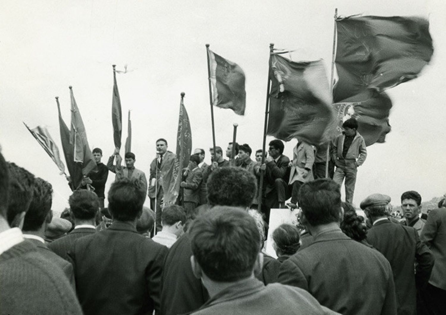 Pio La Torre a Portella della Ginestra l'1 Maggio 1964
