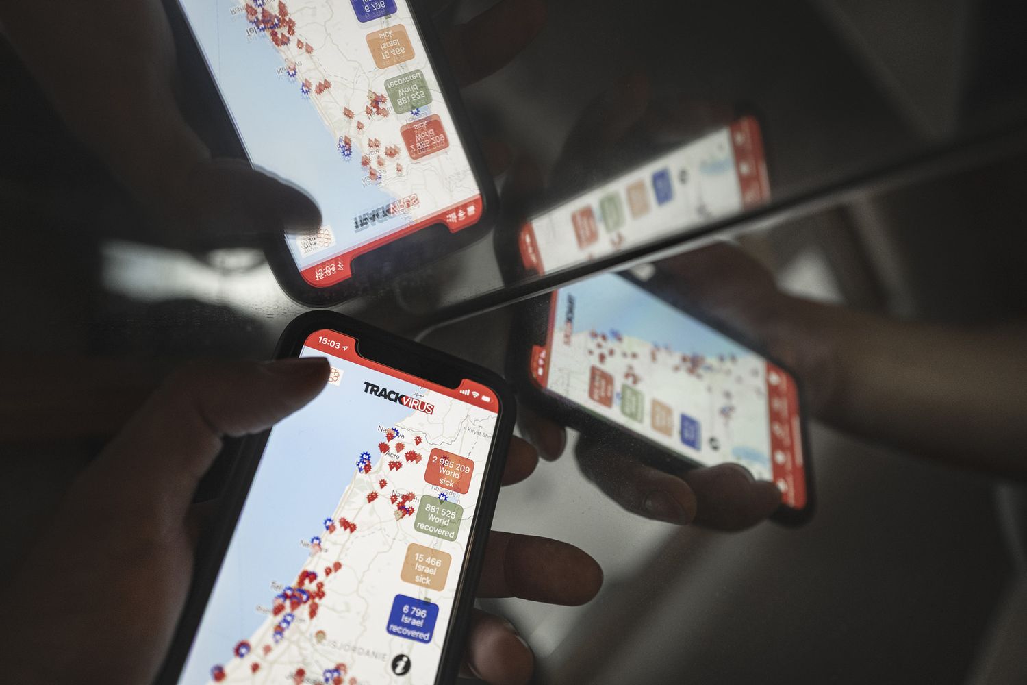 Coronavirus app contact tracing&nbsp;