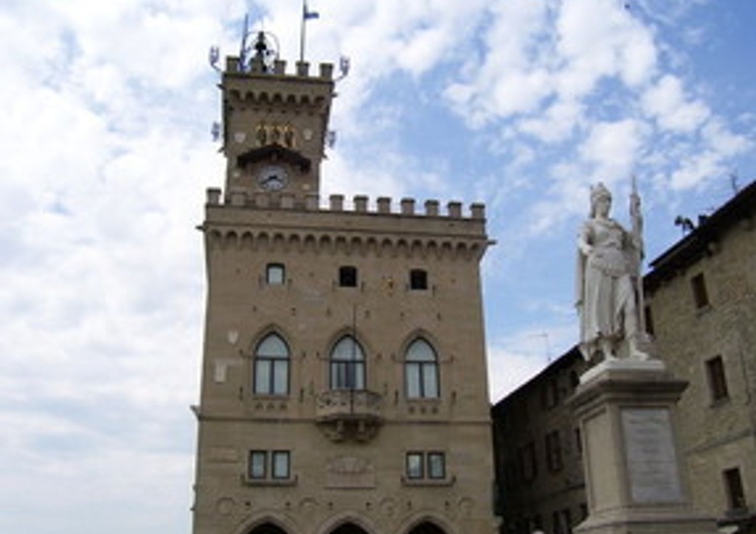 San Marino, Palazzo Pubblico, sede del governo