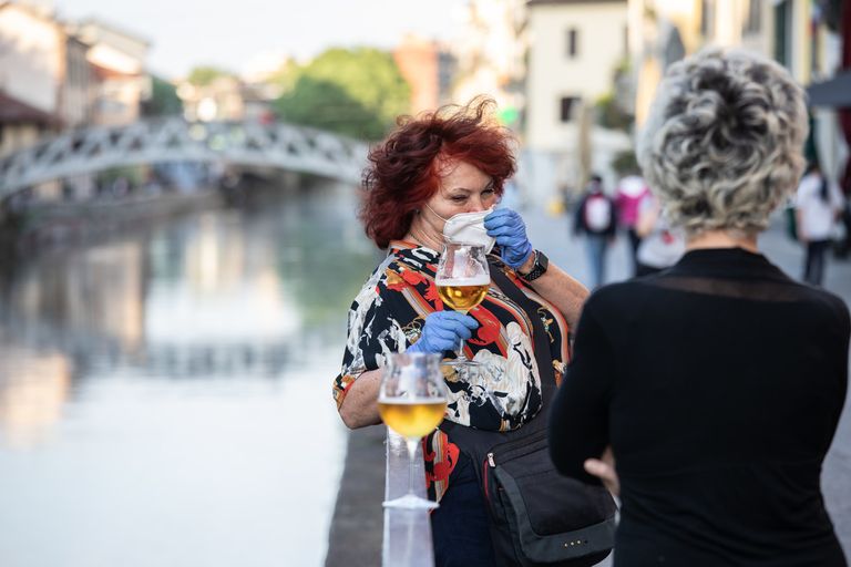 Il ritorno alla vita di Roma e Milano