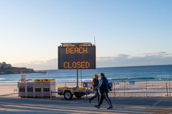 La spiaggia di Bondi a Sydney