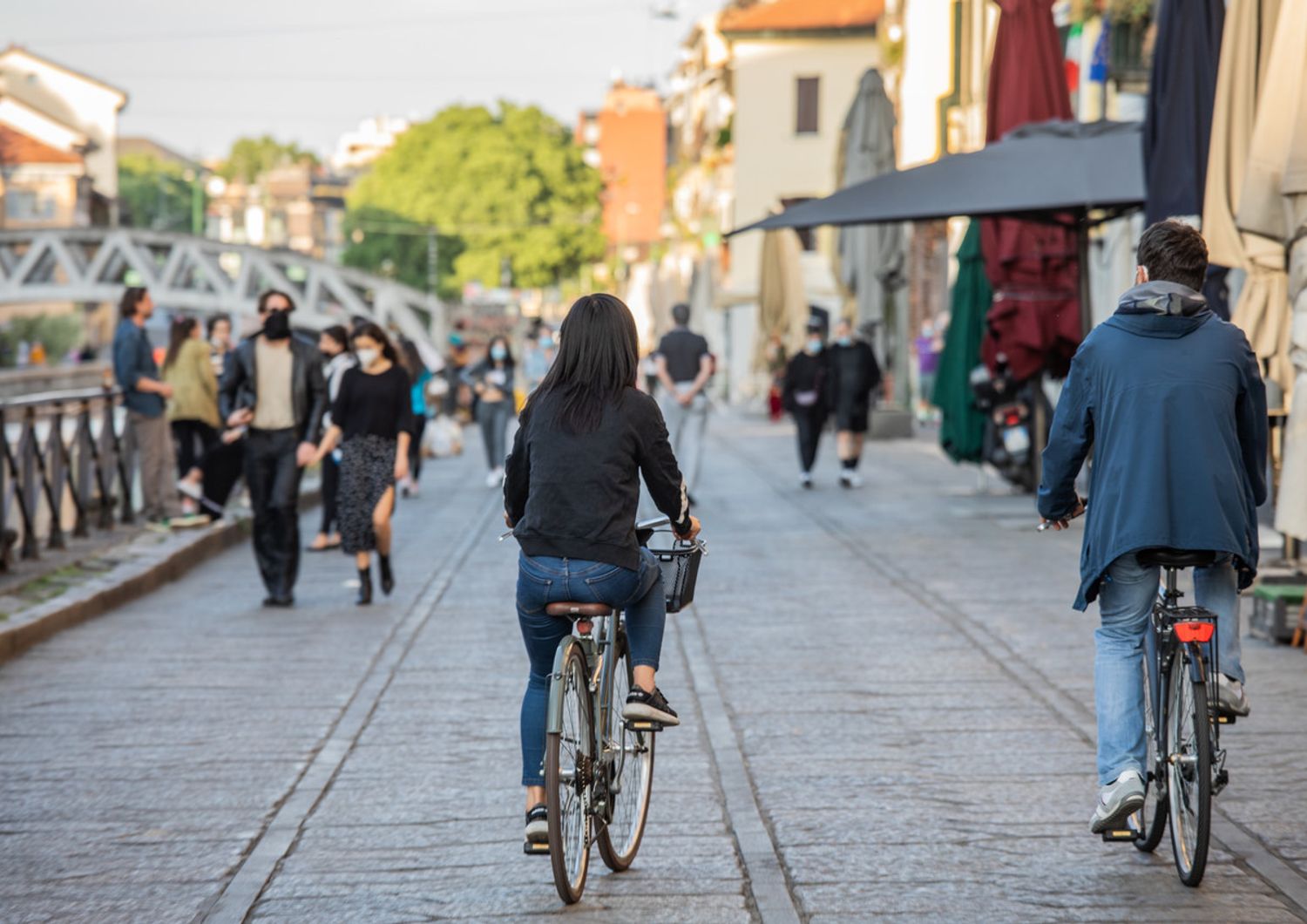 I navigli di Milano durante la crisi coronavirus