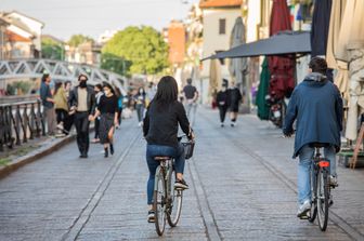 I navigli di Milano durante la crisi coronavirus