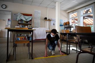 Riapertura scuole in Francia dopo l'emergenza coronavirus