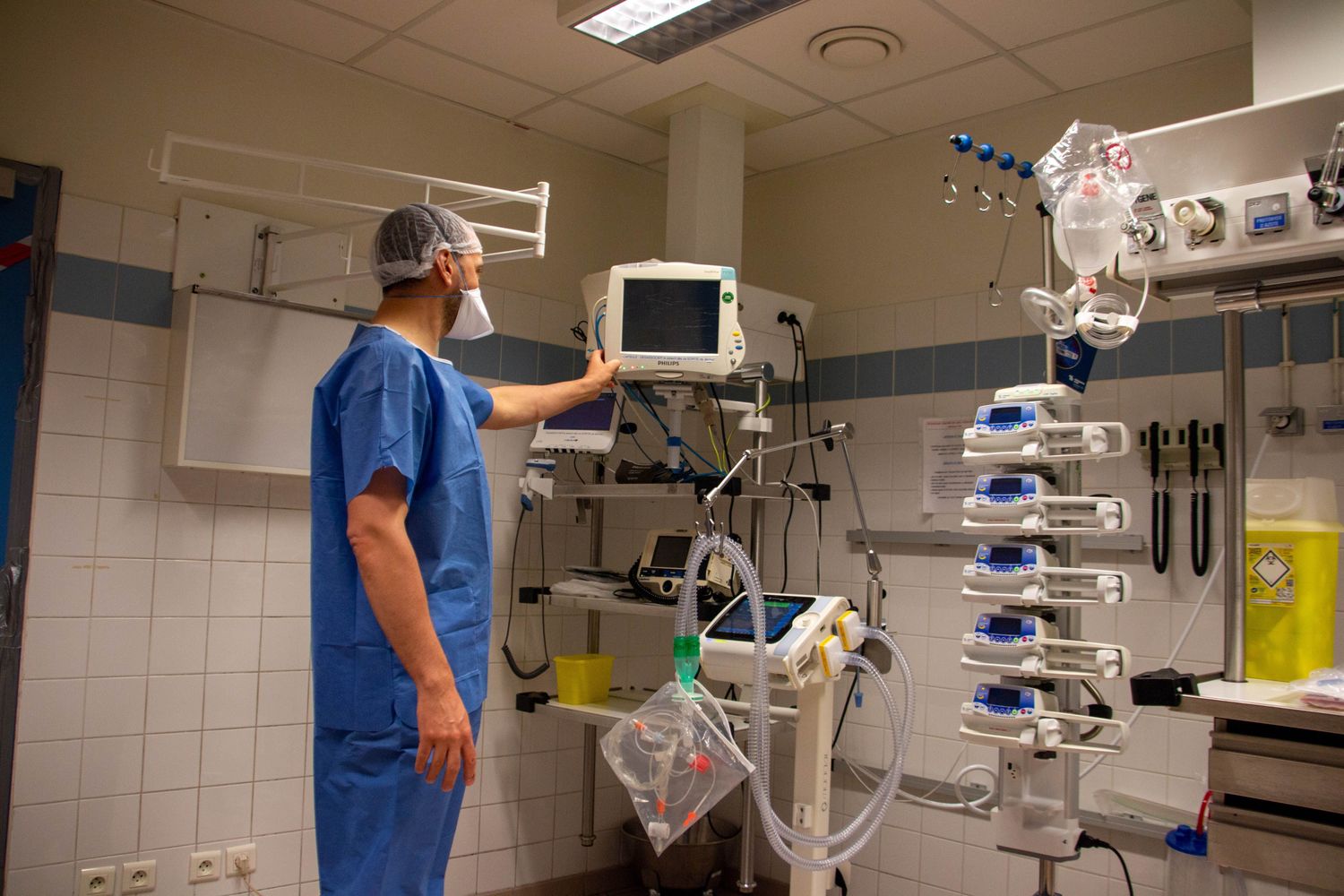 Un reparto ospedaliero