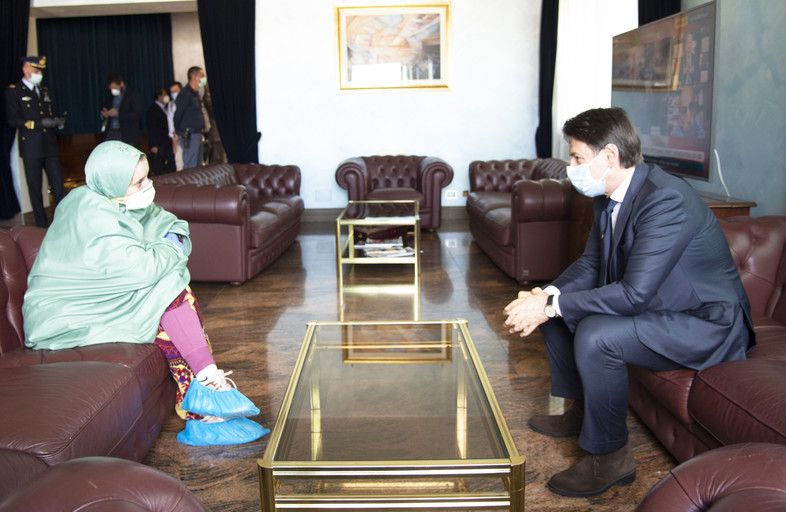 Silvia Romano, Giuseppe Conte