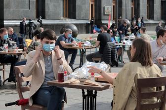 Dal 26 aprile si potr&agrave; consumare nei ristoranti all'aperto