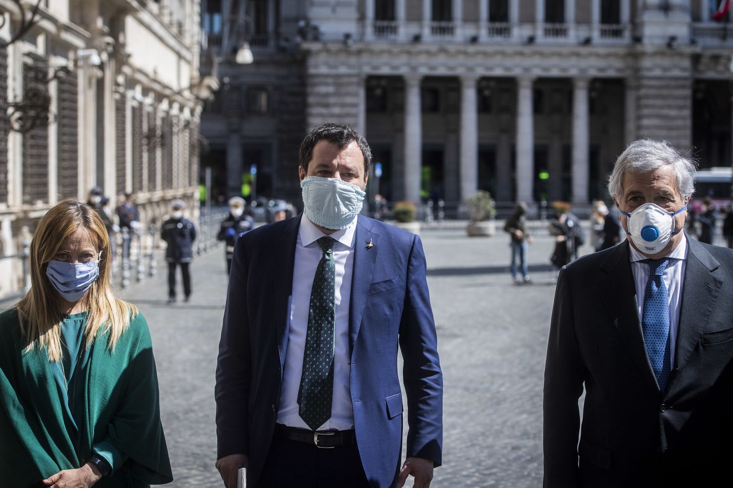 Giorgia Meloni, Matteo Salvini, Antonio Tajani