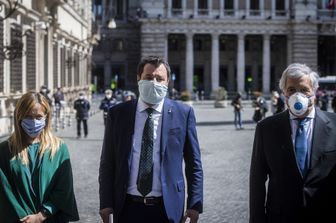 Giorgia Meloni, Matteo Salvini, Antonio Tajani