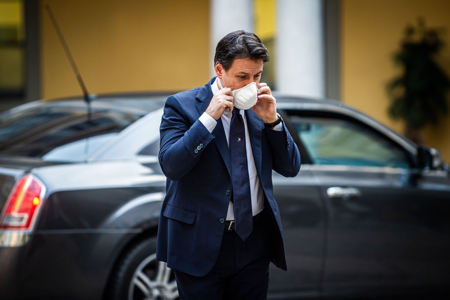 Il presidente del Consiglio Giuseppe Conte