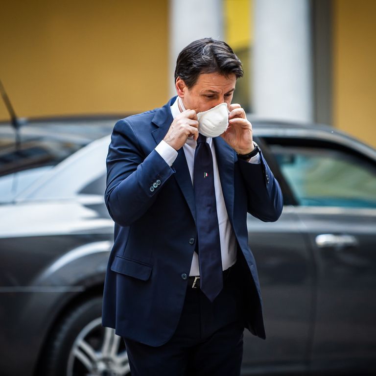 Il presidente del Consiglio Giuseppe Conte