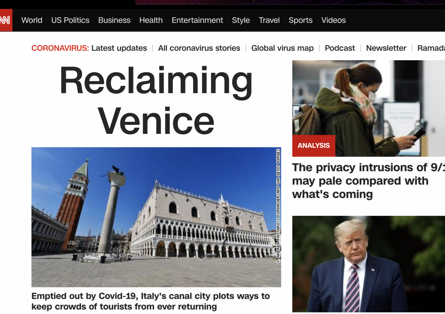 coronavirus venezia cnn&nbsp;