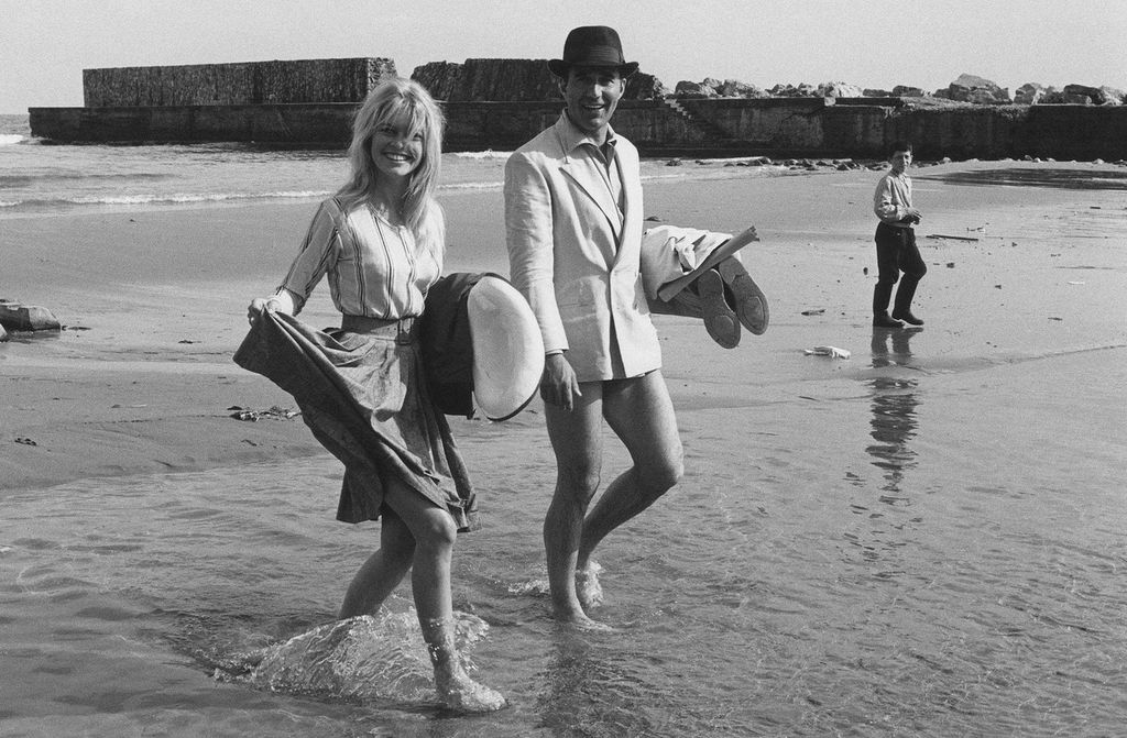 Michel Piccoli e Brigitte Bardot