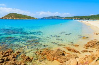 &nbsp;La spiaggia di Tuerredda, nel territorio di Teulada, nel Sud Sardegna