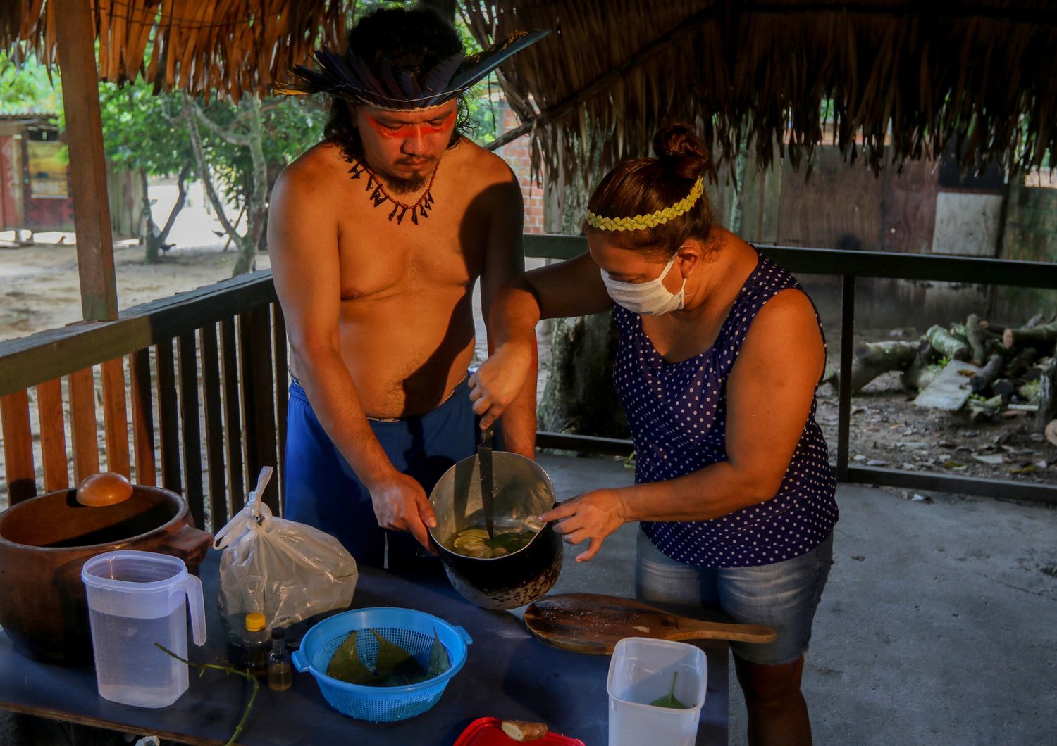 Indigeni&nbsp;Sater&egrave; Maw&egrave; preparano cure per il coronavirus