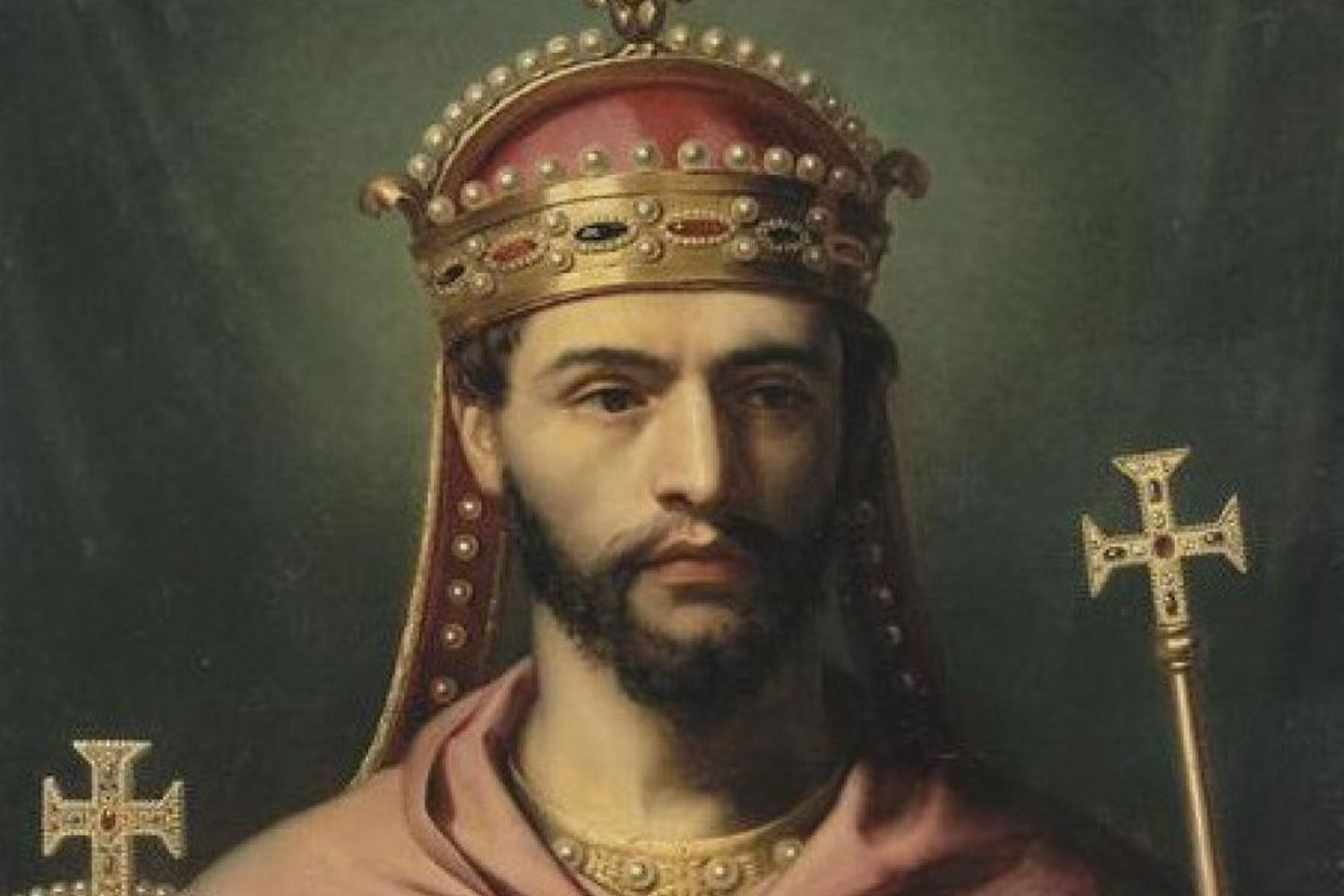 Ludovico il Pio, ritratto di Jean-Joseph Dassy (1837)