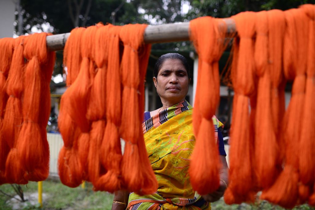 La lavorazione del cotone in Bangladesh