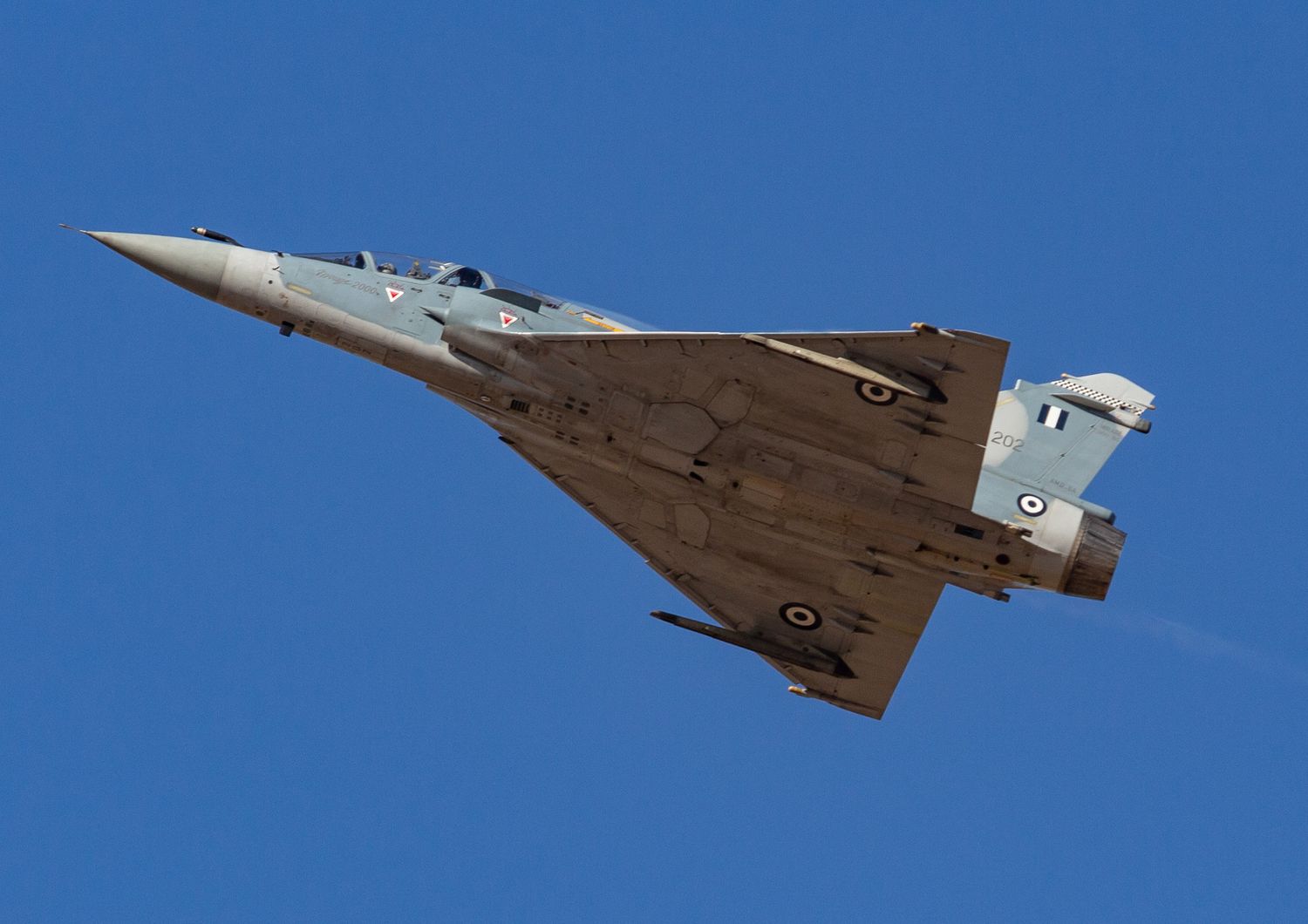 Un caccia Dassault Mirage 2000