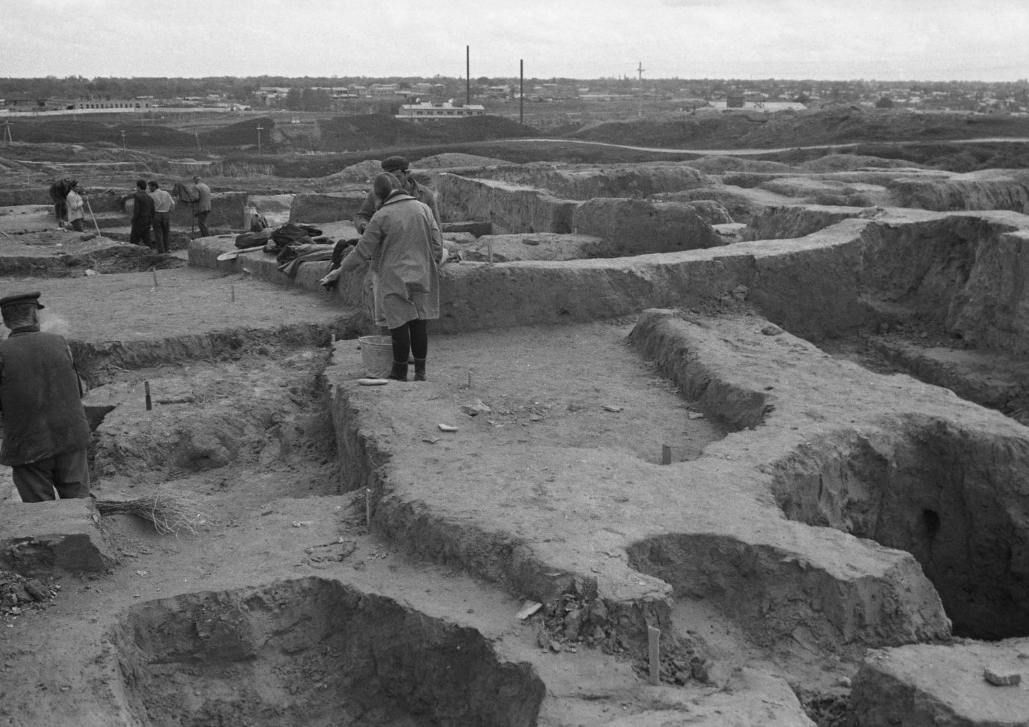 Un sito archeologico in Uzbekistan
