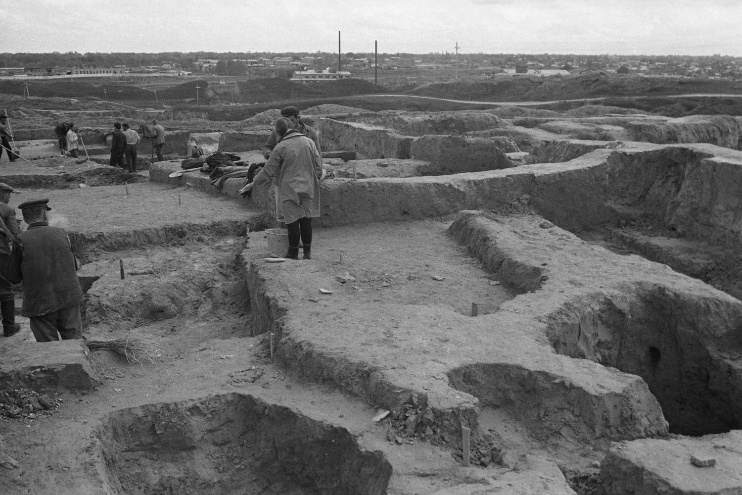 Un sito archeologico in Uzbekistan