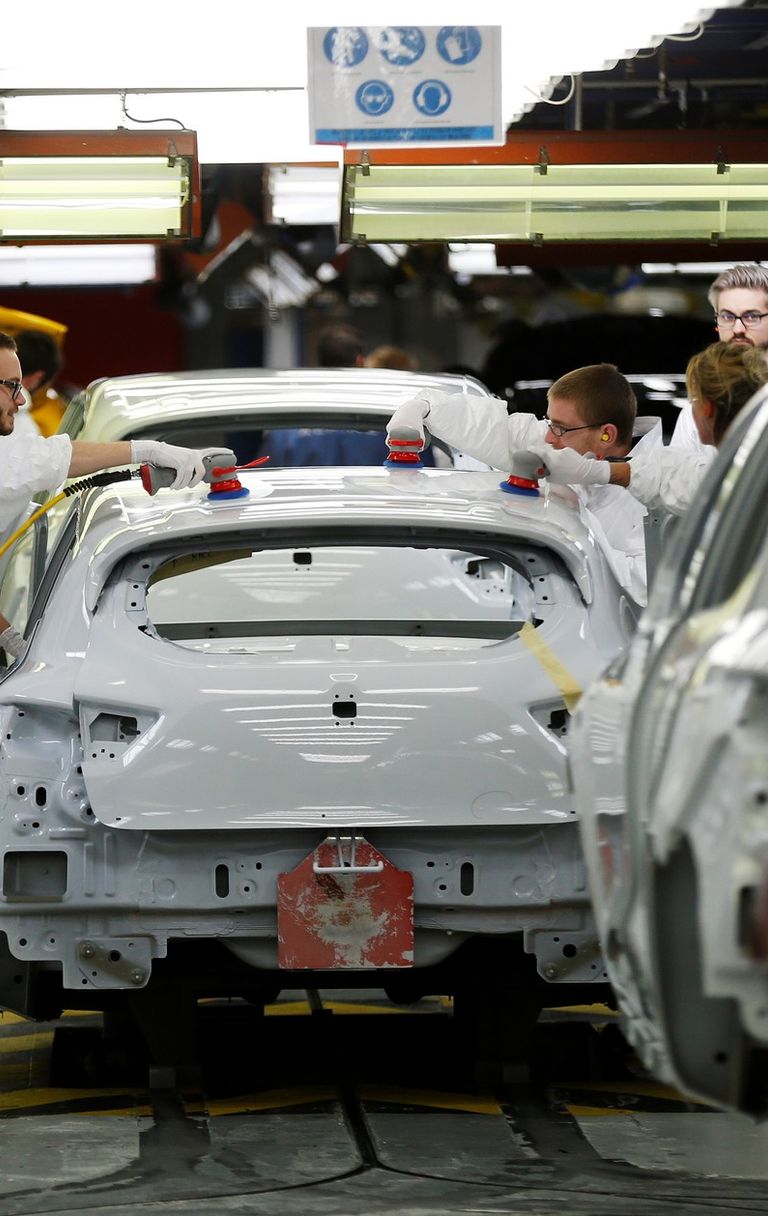 Fabbrica Renault in Francia