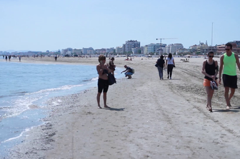 Coronavirus Rimini Spiagge&nbsp;