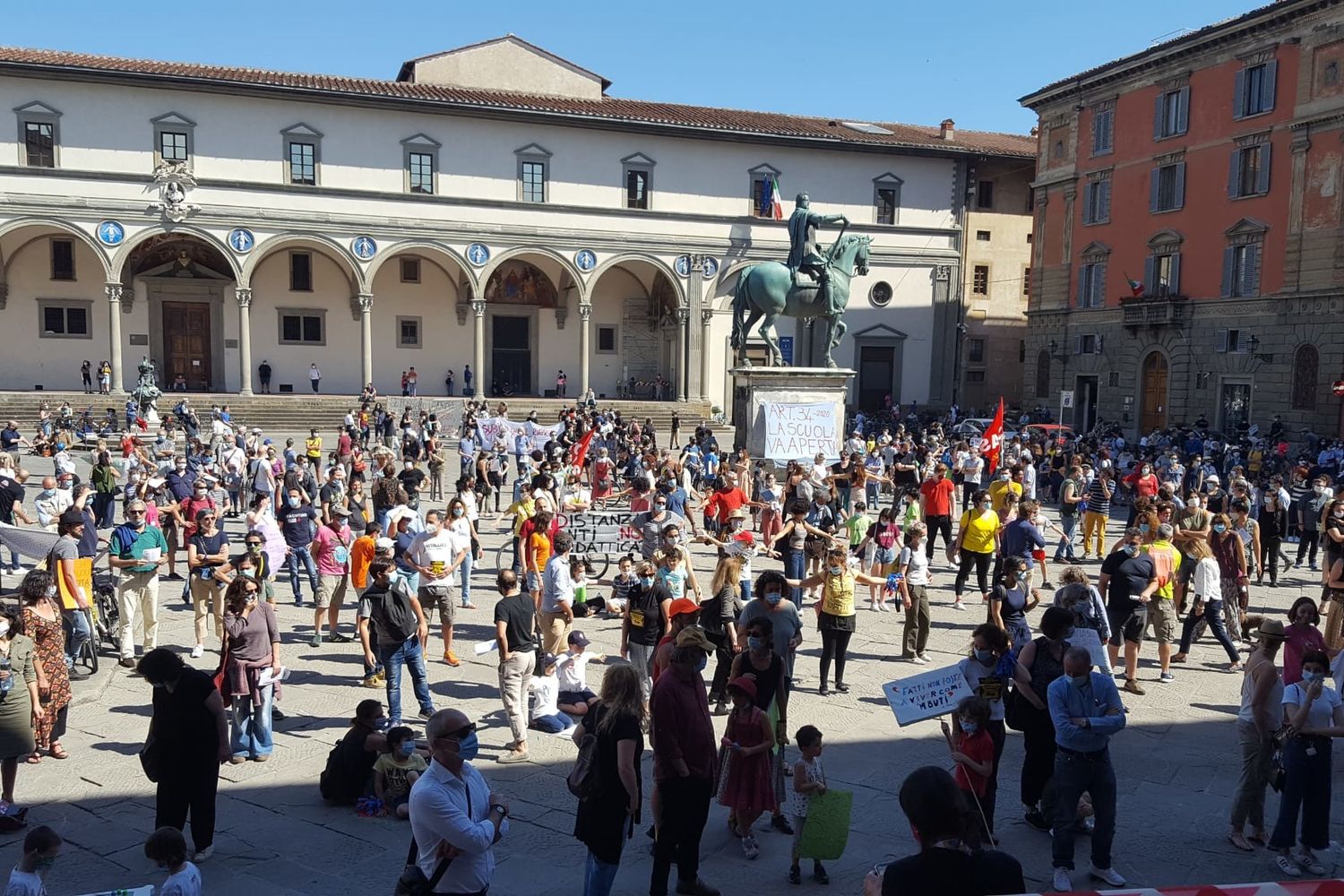 &nbsp;la manifestazione di Firenze