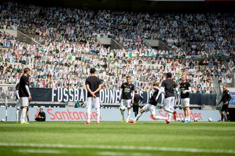 coronavirus covid 19 bundesliga germania borussia moenchengladbach tifosi cartone&nbsp;