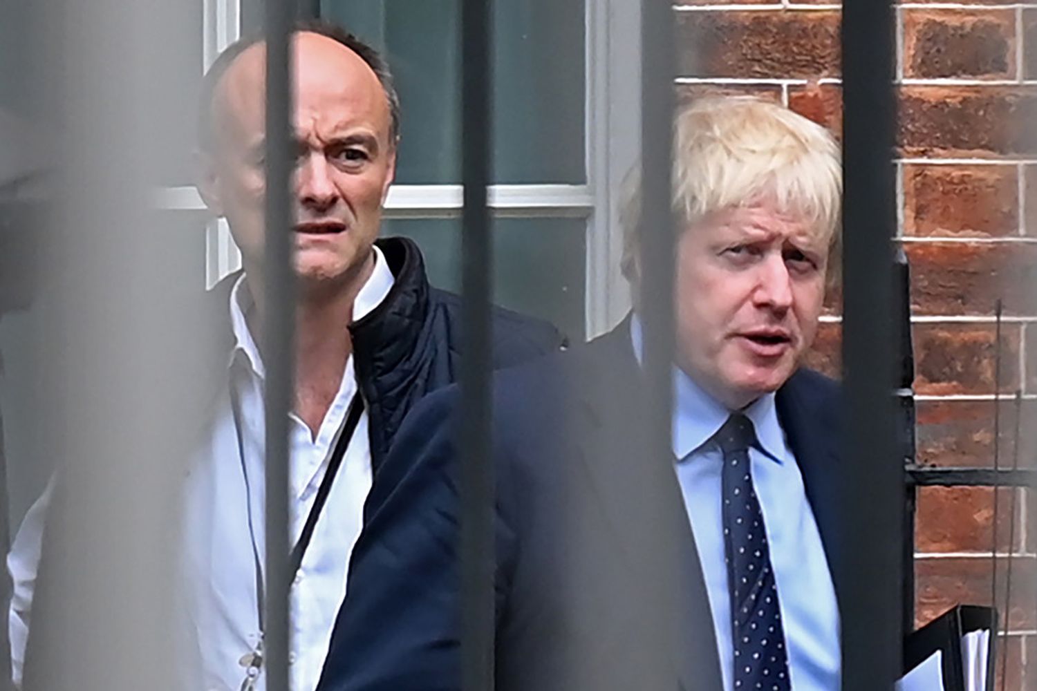 Dominic Cummings e Boris Johnson