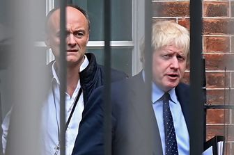 Dominic Cummings e Boris Johnson