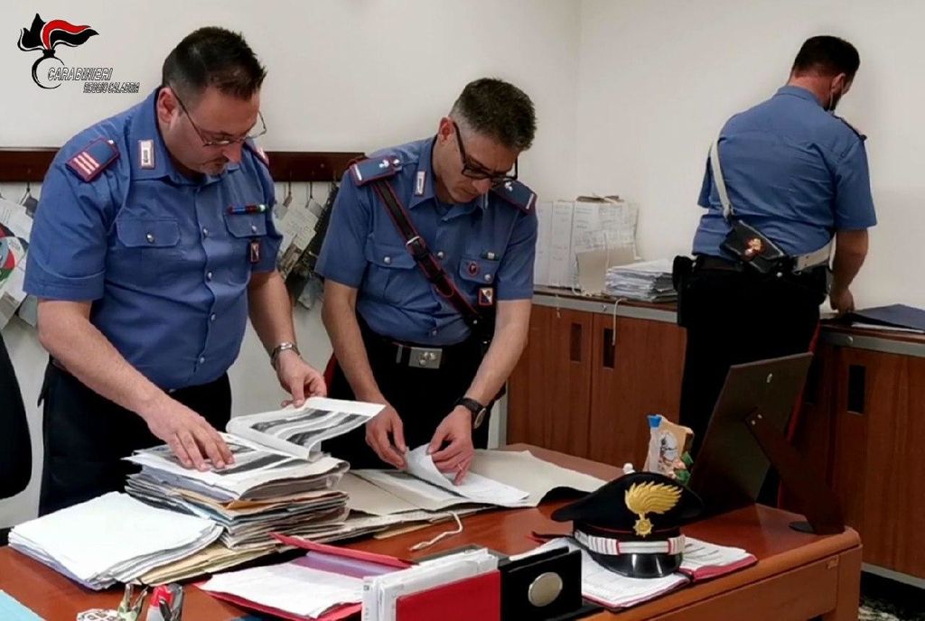&nbsp;I Carabinieri nel corso dei controlli dei documenti sequestrati