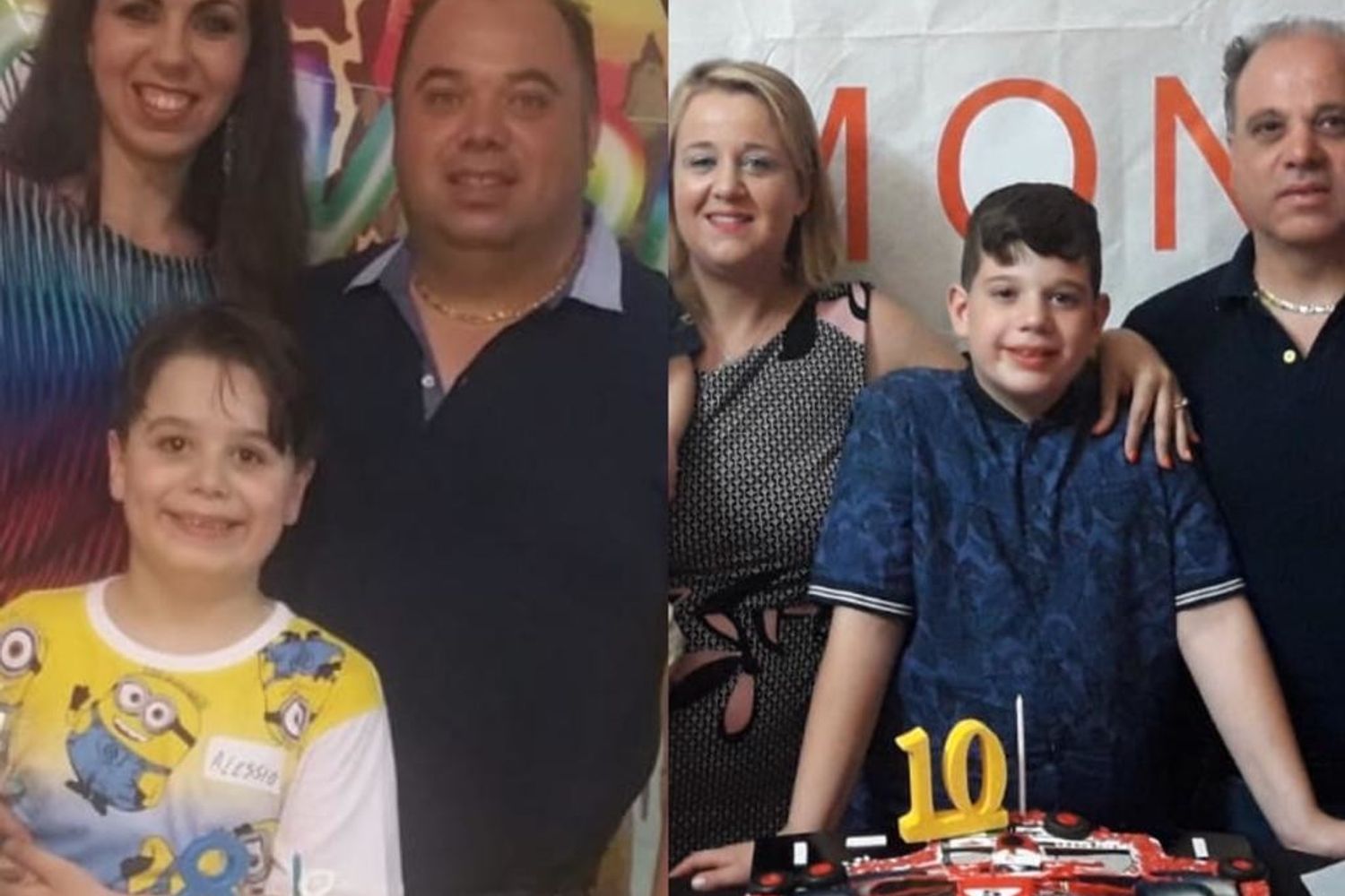 I cuginetti Alessio e Simone D'Antonio&nbsp;