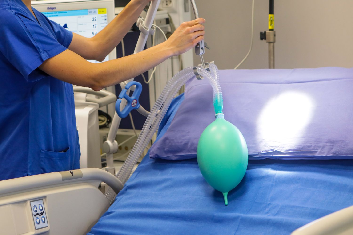 Ospedale Sacco Milano, reparto Covid